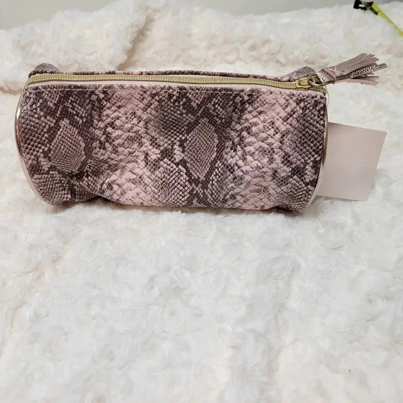 🌴5 for $25🌴 Womens Ulta snake skin makeup bag NEW - Picture 1 of 7